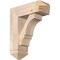 Ekena Millwork Balboa Arts and Crafts Smooth Bracket w/ Offset Brace, Douglas Fir, 7 1/2"W x 22"D x 26"H BKT0806X22X26BOA03SDF - alternate 1